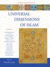 Universal Dimensions of Islam (eBook): Studies in Comparative Religion